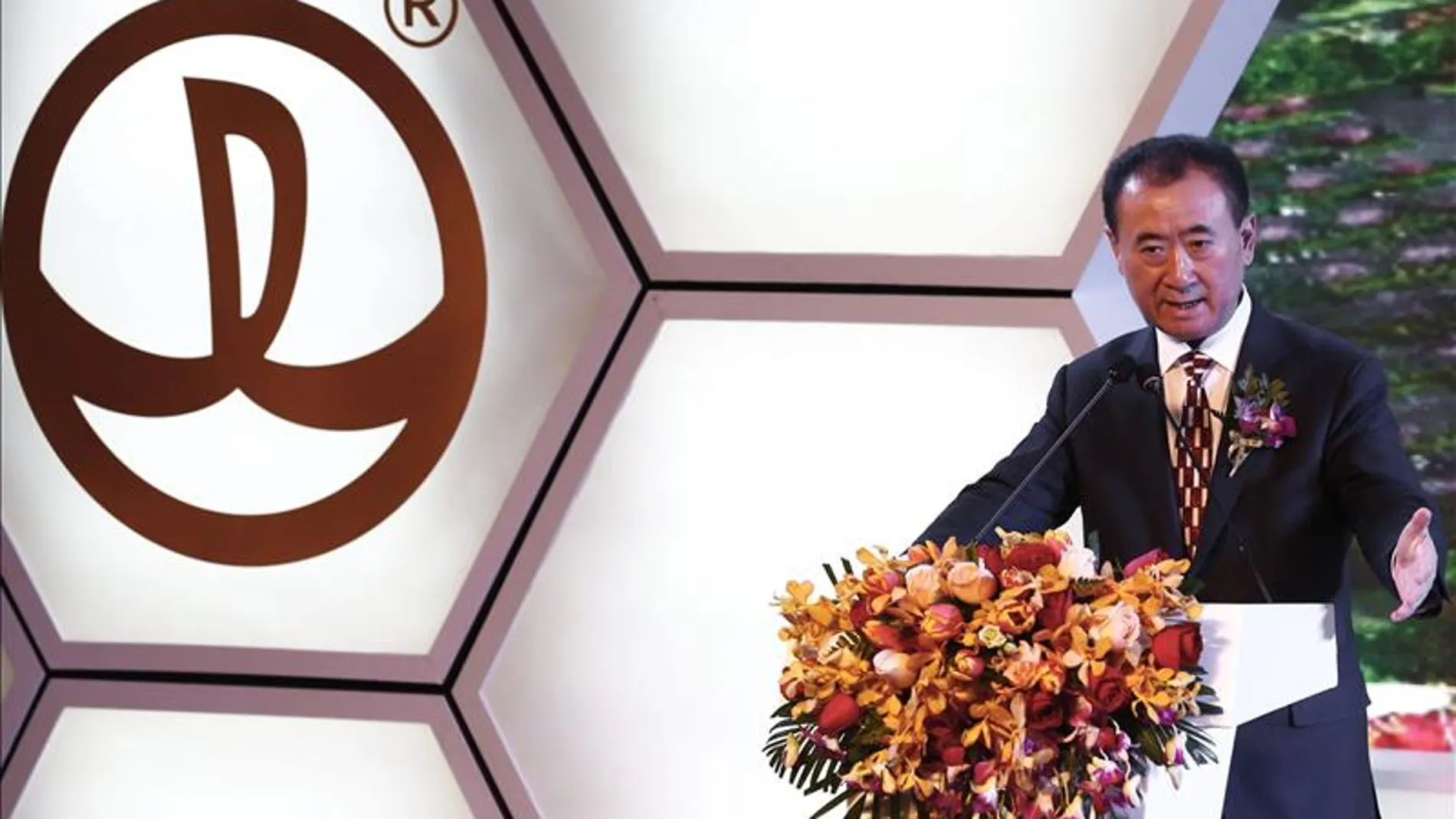 El magnate y propietario del gigantesco conglomerado empresarial Wanda, Wang Jianlin El magnate y propietario del gigantesco conglomerado empresarial Wanda, Wang Jianlin