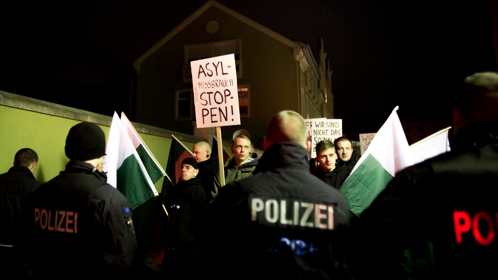 Miembros del NPD en Alemania