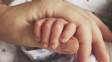 La mano del bebé
