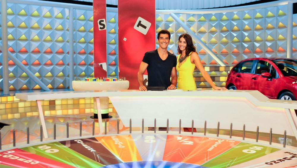 Jorge y Laura en la nueva Ruleta de la Suerte