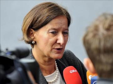 Ministra de Interior de Austria, Johanna Mikl-Leitner