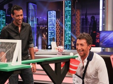 Pablo Motos y Sergio Busquets en El Hormiguero 3.0