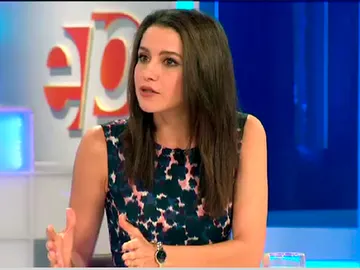 Inés Arrimadas en Espejo Público. Inés Arrimadas en Espejo Público.