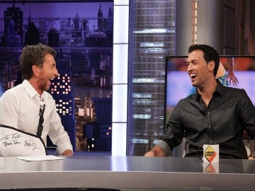 Sergio Busquets y Pablo Motos en El Hormiguero 3.0