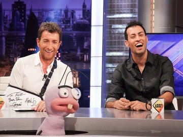 Sergio Busquets y Pablo Motos con Trancas y Barrancas en El Hormiguero 3.0