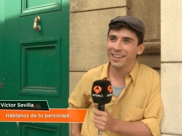 Víctor Sevilla: "Siento que este personaje me marcará un antes y un después"