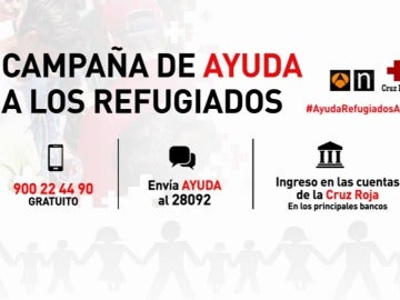 Campaña Ayuda a Refugiados A3N y Cruz Roja