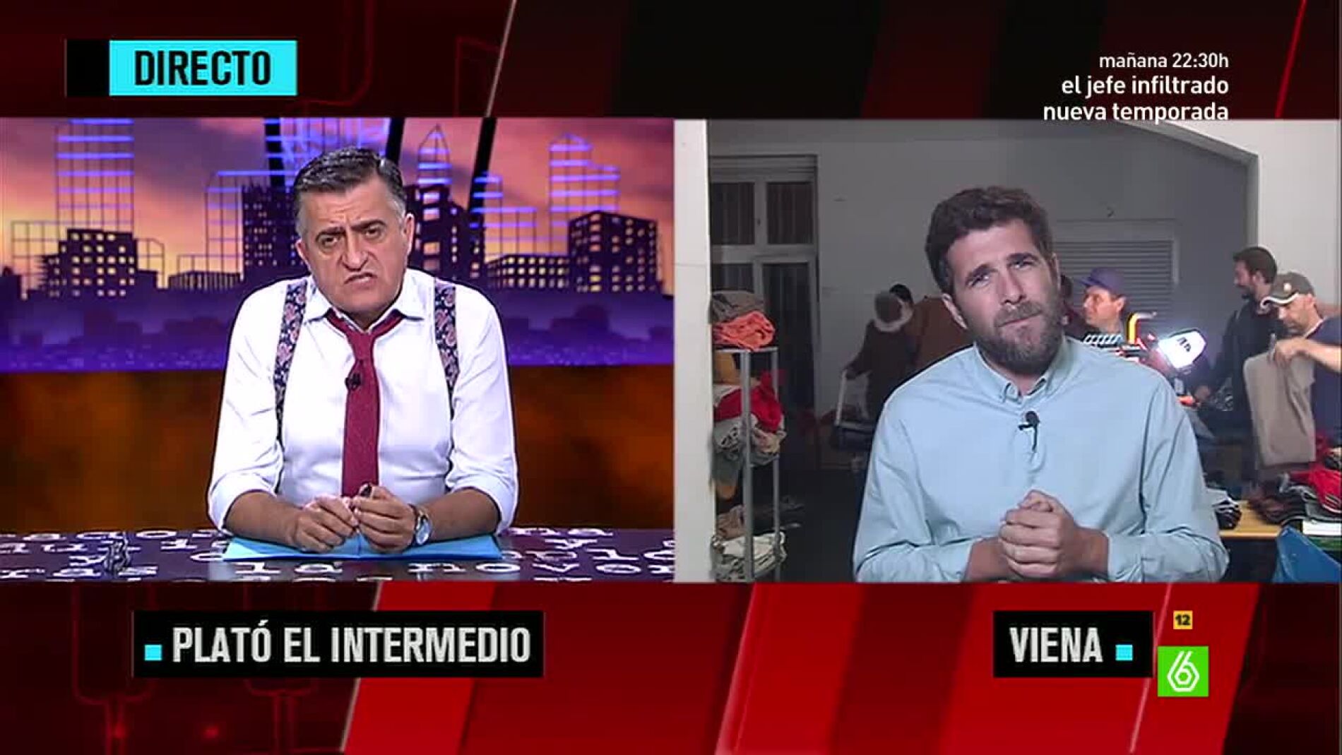 Gonzo: "Se sienten inmensamente afortunados los que han podido llegar a Austria o Alemania"