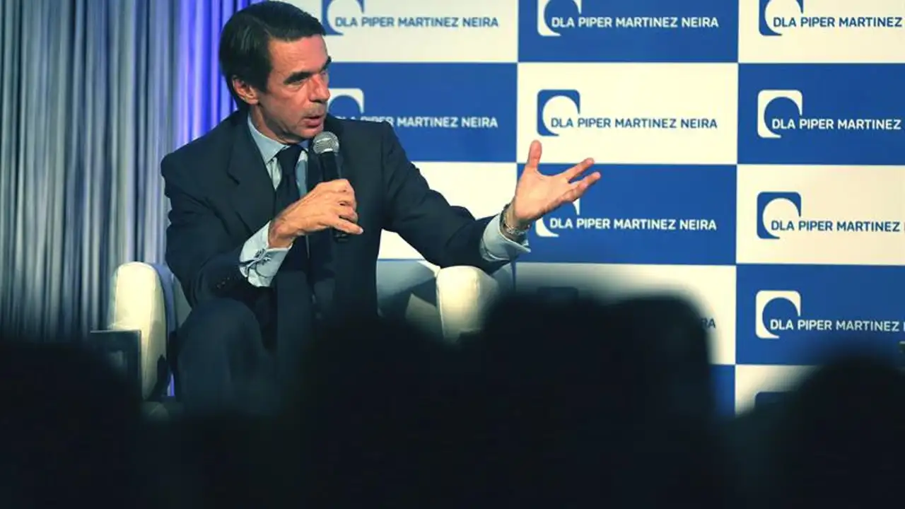 El expresidente del Gobierno español, José María Aznar