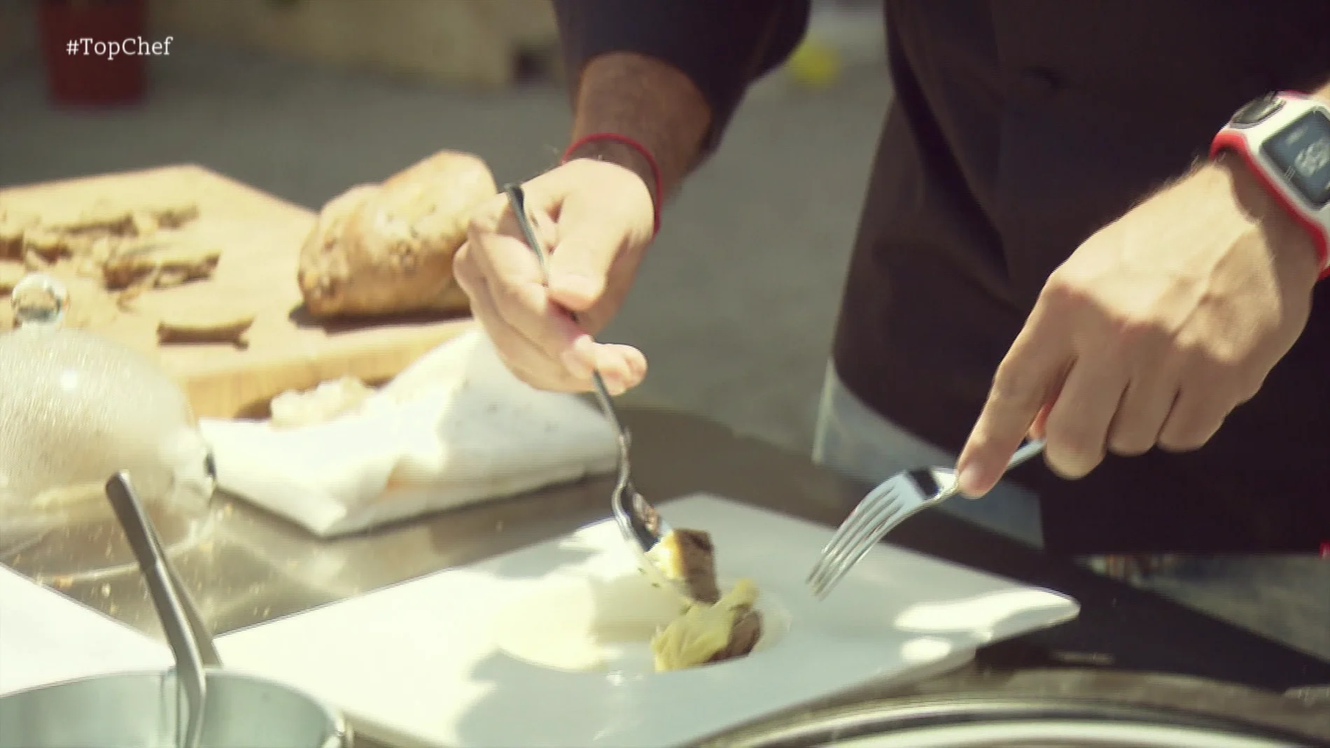 Ajo arriero con bacalao ahumado