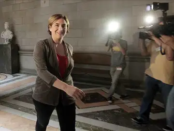 La alcaldesa de Barcelona, Ada Colau. La alcaldesa de Barcelona, Ada Colau.