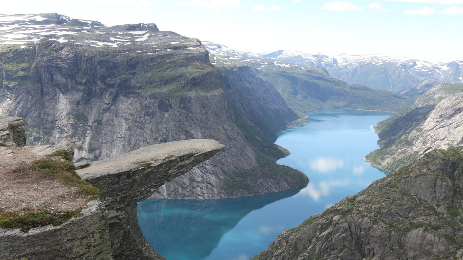 Trolltunga, en Noruega
