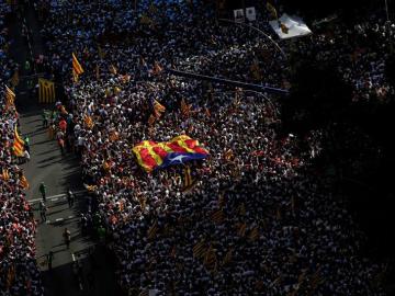 La galería de la Diada 2015