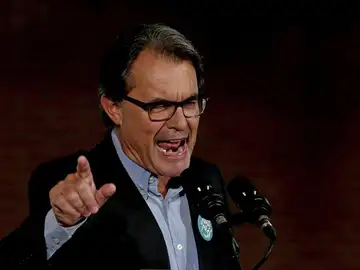 Artur Mas durante el acto Artur Mas durante el acto