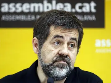 El presidente de la Asamblea Nacional Catalana, Jordi Sánchez, plantea la desobediencia civil El presidente de la Asamblea Nacional Catalana, Jordi Sánchez, plantea la desobediencia civil