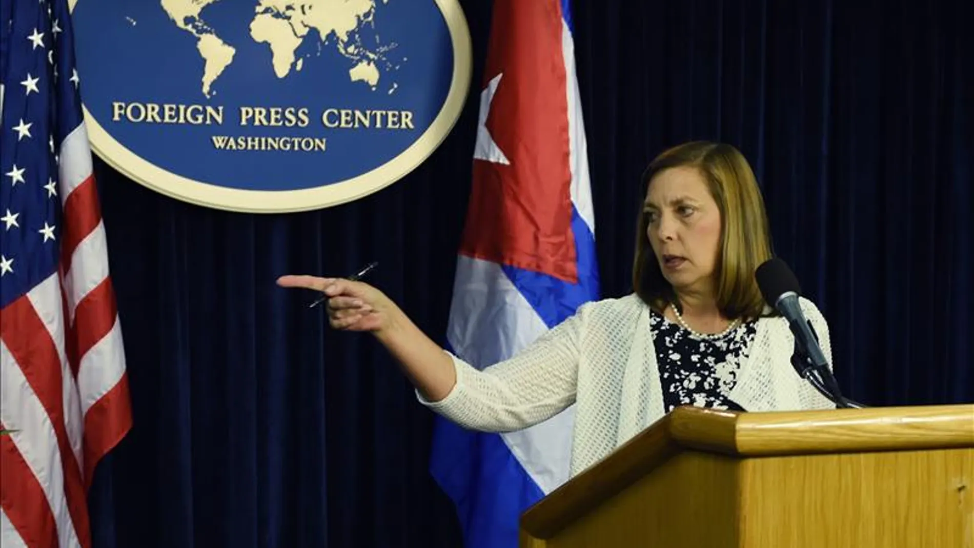 La directora general para EEUU del Ministerio de Exteriores de Cuba, Josefina Vidal La directora general para EEUU del Ministerio de Exteriores de Cuba, Josefina Vidal