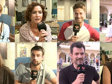 Los protagonistas definen 'Mar de plástico' en tres palabras Los protagonistas definen 'Mar de plástico' en tres palabras