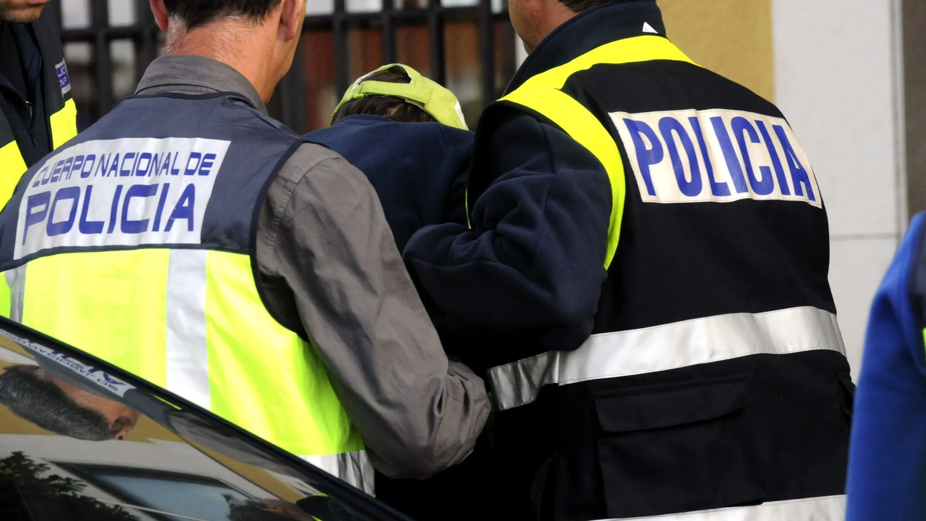 Presunto autor de la peregrina Denise Pikka custodiado por la Policía Presunto autor de la peregrina Denise Pikka custodiado por la Policía