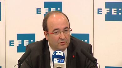 Iceta advierte a Junts Pel Sí de que ningún gobierno negociará con quien se salta la ley