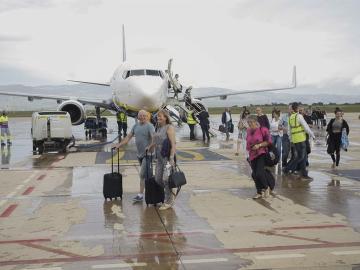 La pista del aeropuerto de Castellón.