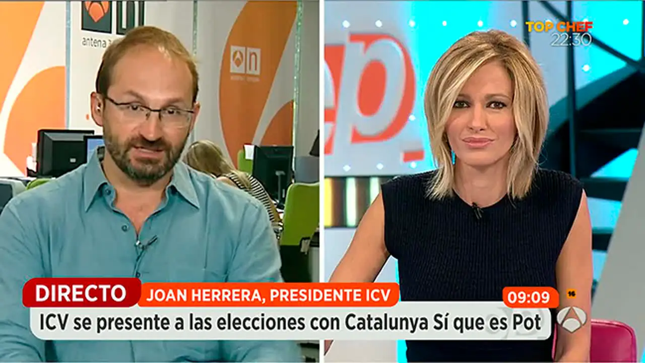Joan Herrera: "Mas habla del sí y del no y no de la corrupción"