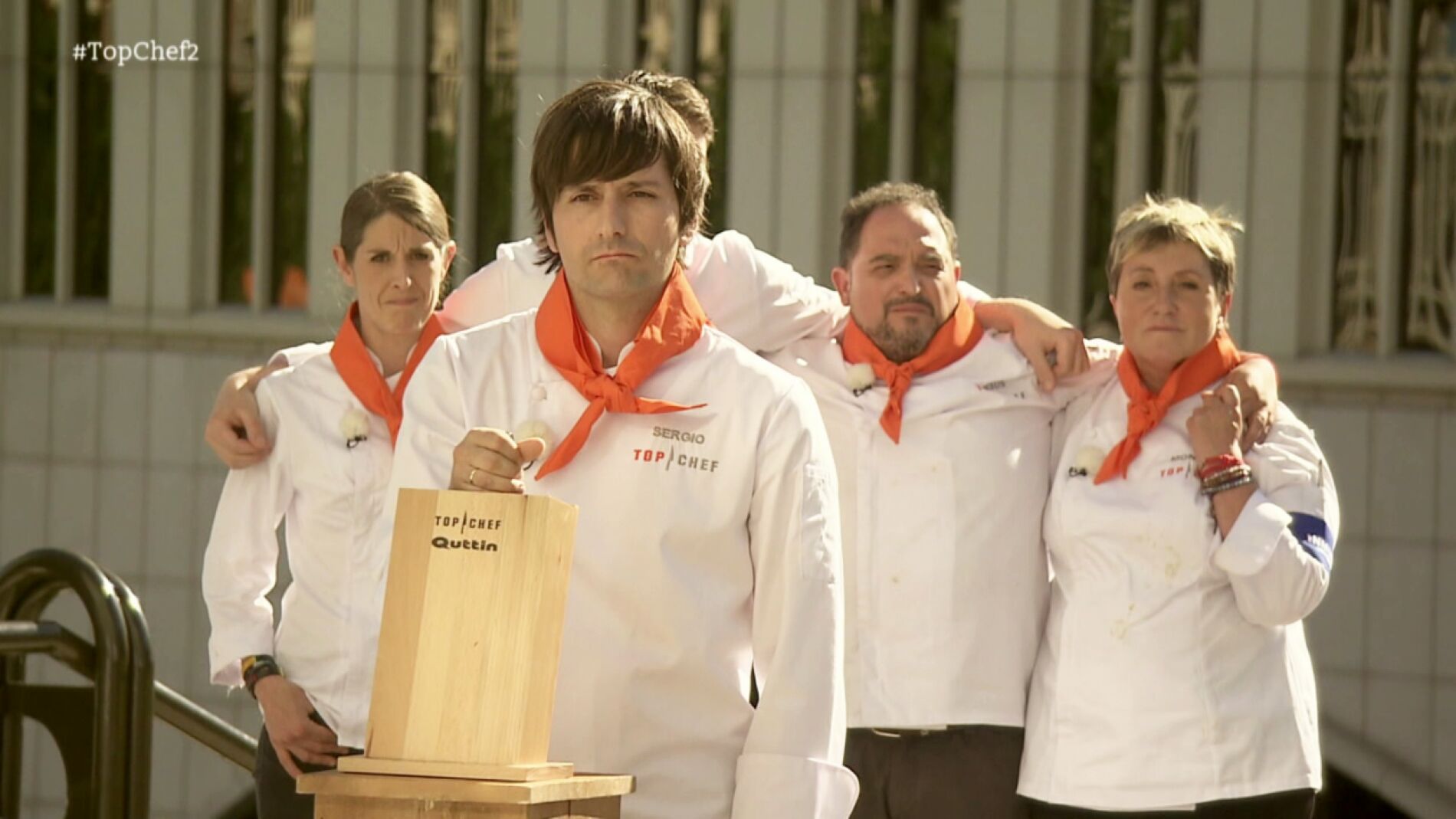 Sergio, Jes&uacute;s, Mar&iacute;a y Marcel