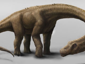 Reconstrucción del titanosaurio