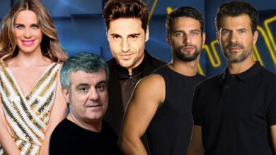 Rodolfo Sancho y Jesús Castro, David Bustamante, Vanesa Romero y Millán Salcedo en El Hormiguero 3.0