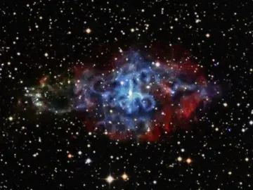 Imagen de una estrella de neutrones captada por el telescopio Chandra de la NASA Imagen de una estrella de neutrones captada por el telescopio Chandra de la NASA