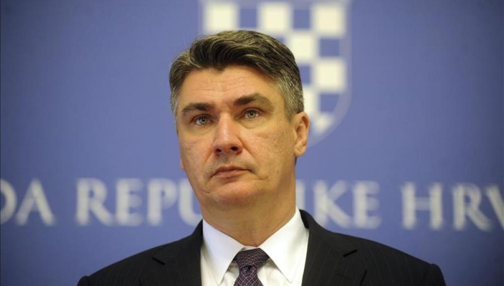 El primer ministro croata, Zoran Milanovic