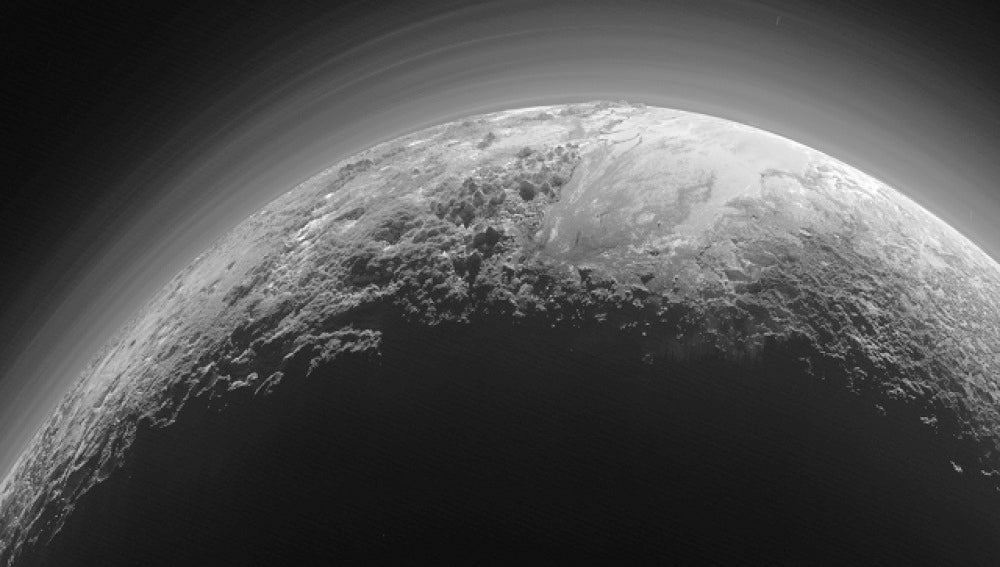 Plutón, retratado por la nave New Horizons