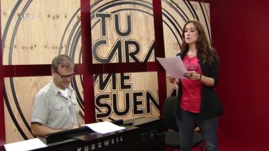 Ana Morgade ensaya para ser Katrina