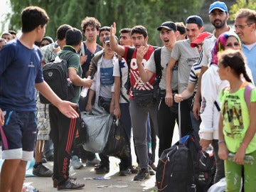 Más de 10.000 refugiados han llegado a la frontera de Austria 