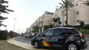 Imagen de archivo de un coche de la Policía Nacional Imagen de archivo de un coche de la Policía Nacional