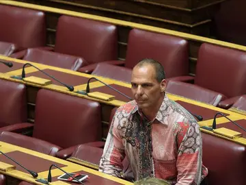 Yanis Varufakis, exministro de Economía griego Yanis Varufakis, exministro de Economía griego