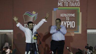 Syriza vuelve a ganar las elecciones en Grecia con un 35,47% de los votos