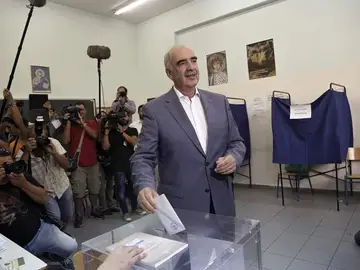 Evangelos Meimarakis, vota Evangelos Meimarakis, vota