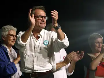 Artur Mas durante el acto público Artur Mas durante el acto público