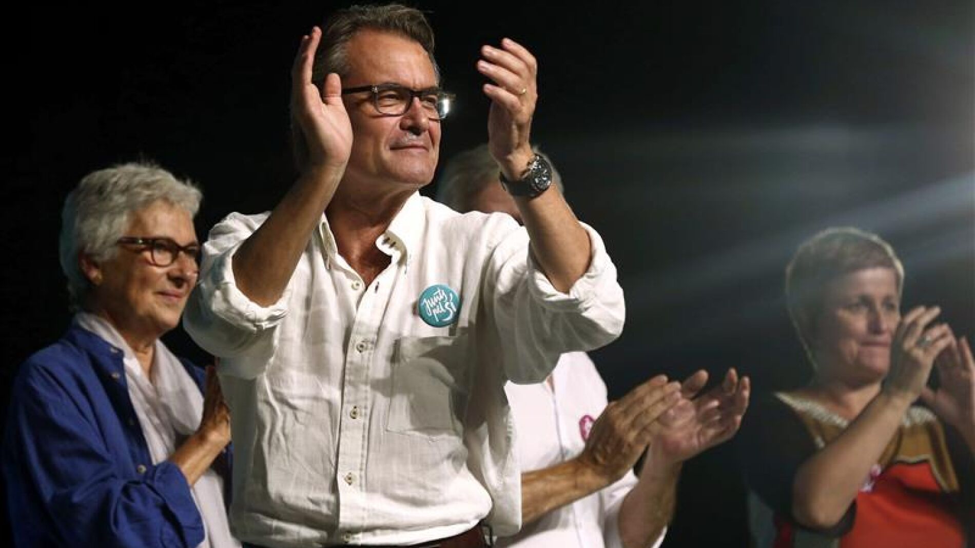 Artur Mas durante el acto p&uacute;blico