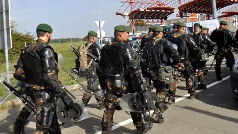 Militares del Ej&eacute;rcito h&uacute;ngaro