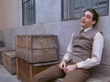 Jonás tiene morriña por su pueblo y por la comida Jonás tiene morriña por su pueblo y por la comida
