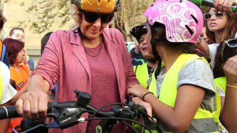 La alcaldesa de Madrid, Manuela Carmena