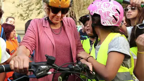 La alcaldesa de Madrid, Manuela Carmena La alcaldesa de Madrid, Manuela Carmena