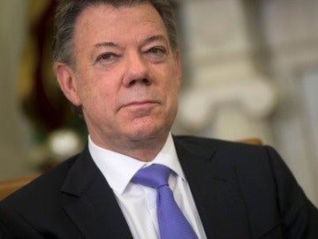 El presidente de Colombia, Juan Manuel Santos