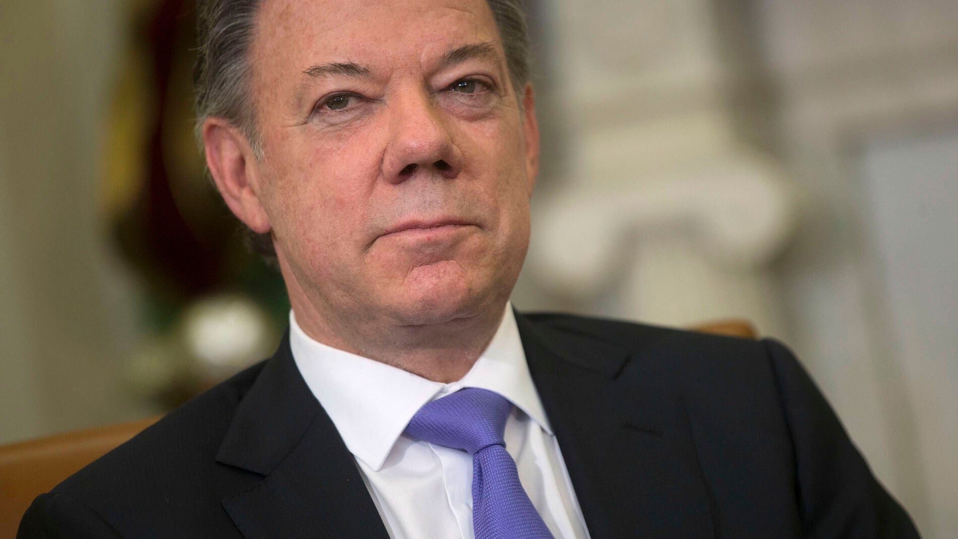 El presidente de Colombia, Juan Manuel Santos