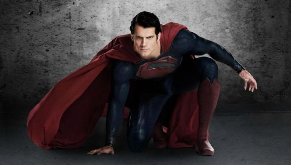 Henry Cavill en 'El hombre de Acero'