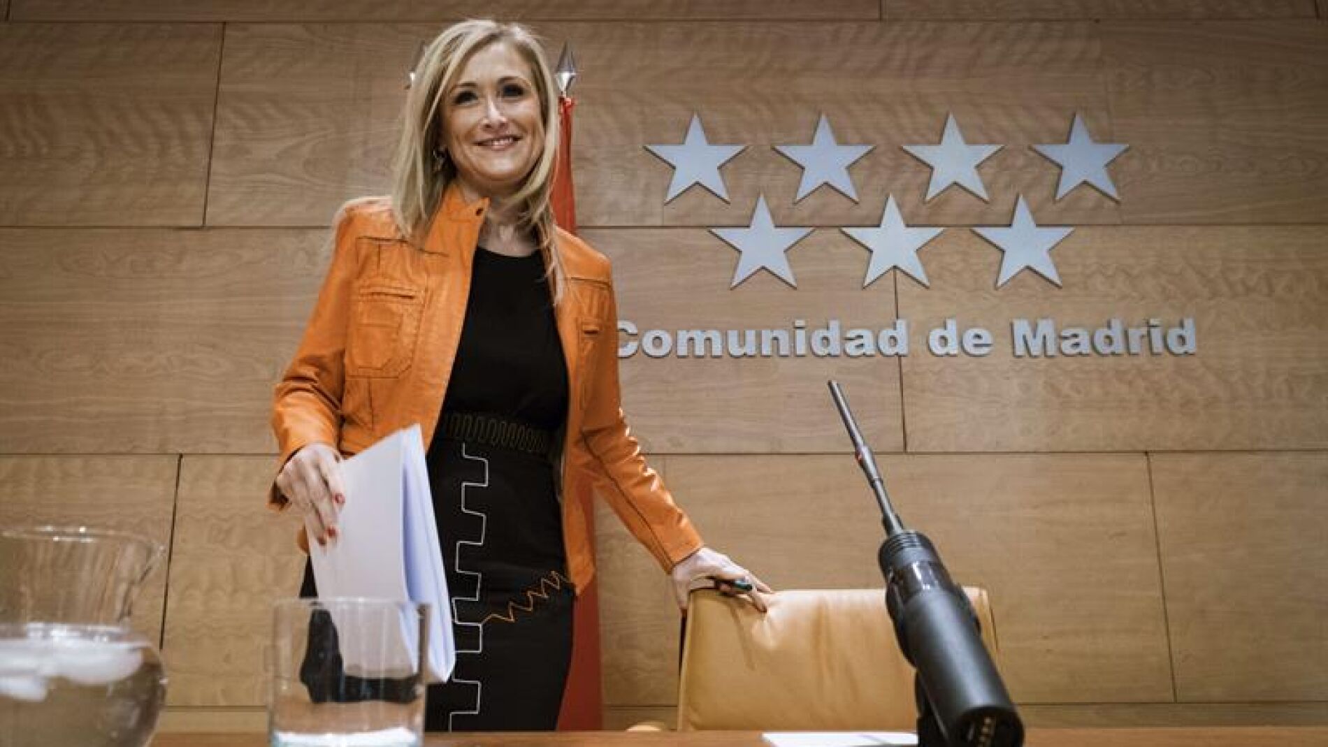 La presidenta de la Comunidad de Madrid, Cristina Cifuentes