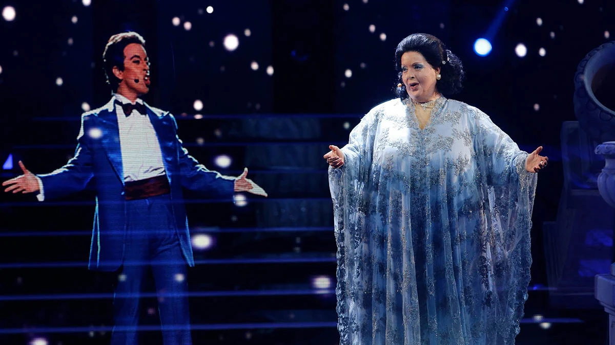 Ruth Lorenzo imita al increíble dúo Montserrat Caballé y Freddie Mercury Ruth Lorenzo imita al increíble dúo Montserrat Caballé y Freddie Mercury