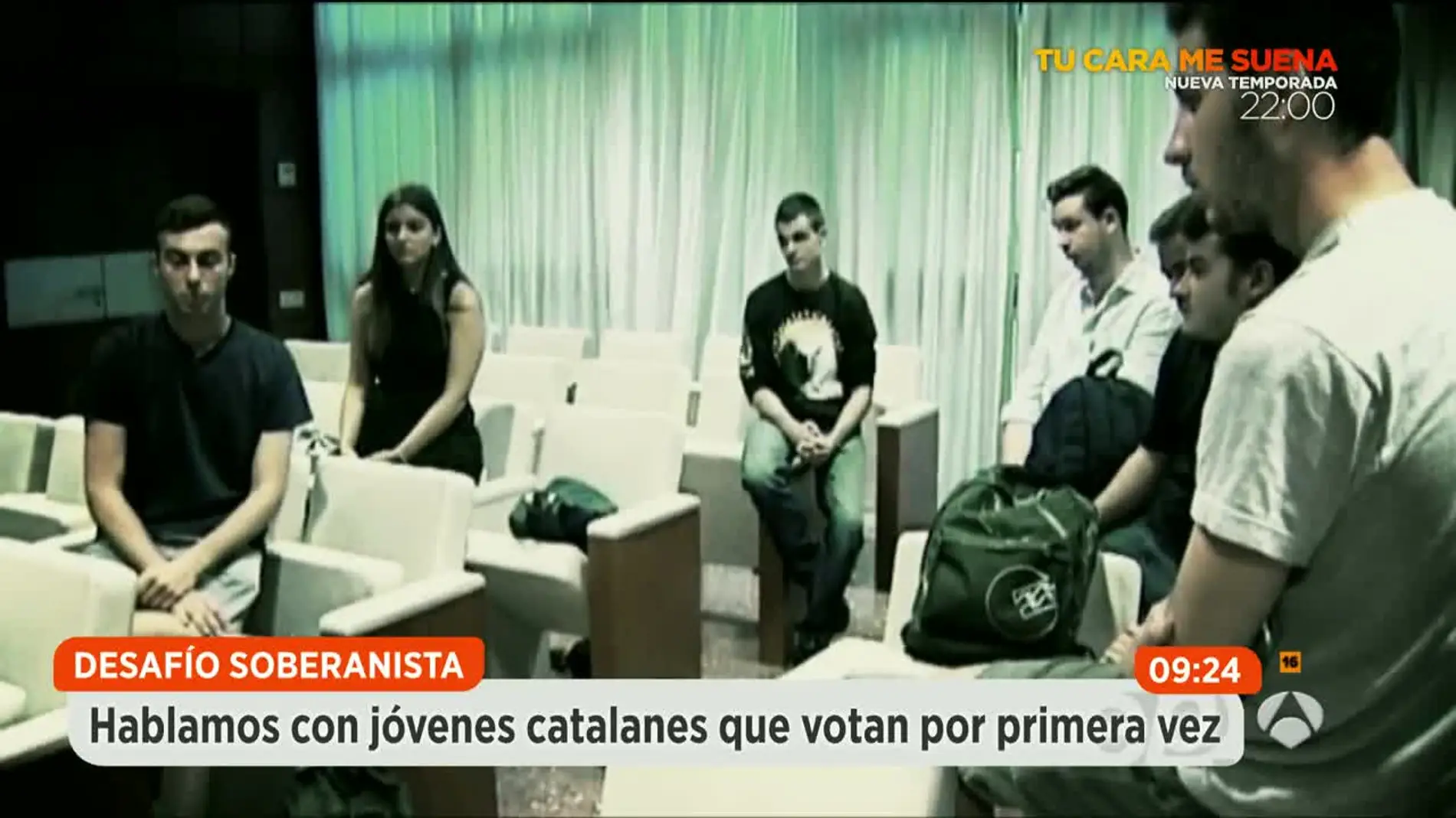 jóvenes catalanes