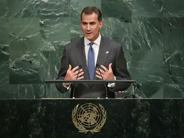 Felipe VI, en la cumbre de la ONU Felipe VI, en la cumbre de la ONU